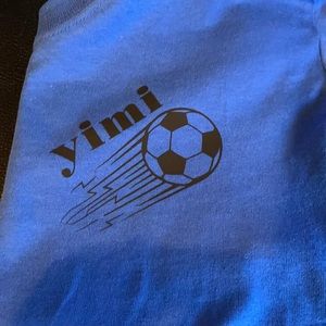Boys soccer T-shirt